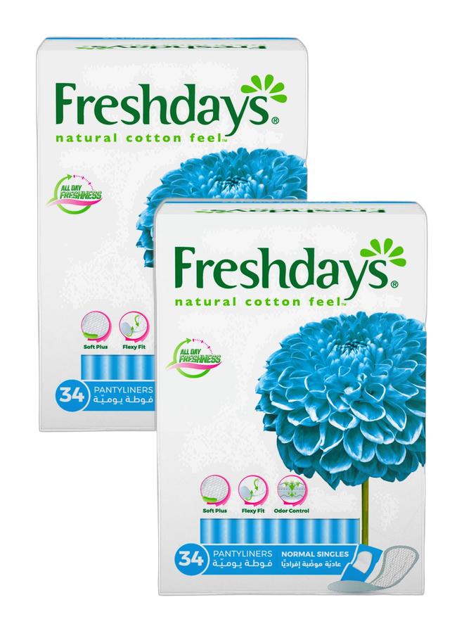 Freshdays Panty Liner 34 pads Bundle - Image 1